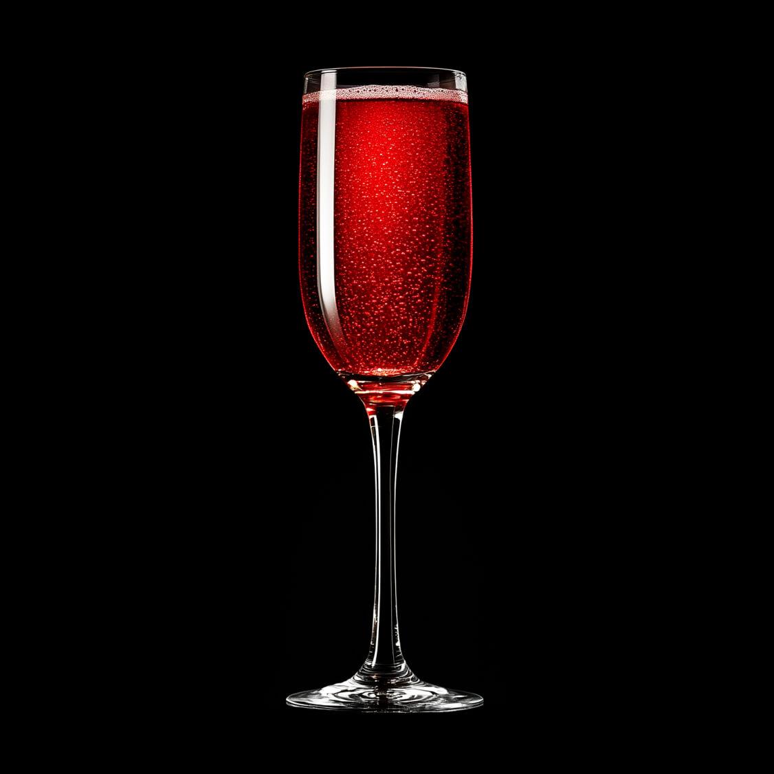 kir royal cocktail