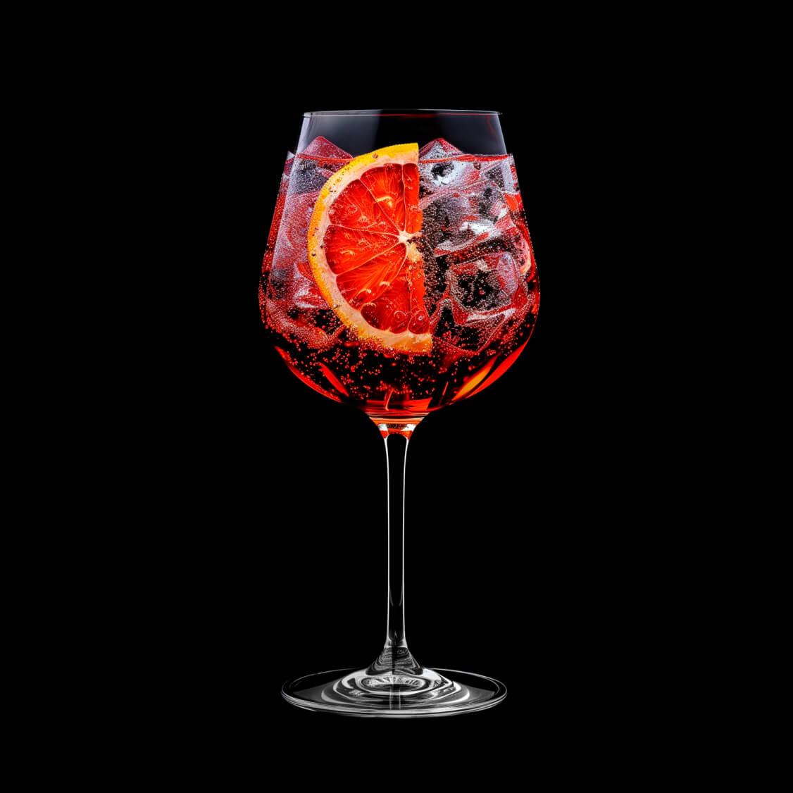 martini fiero spritz cocktail