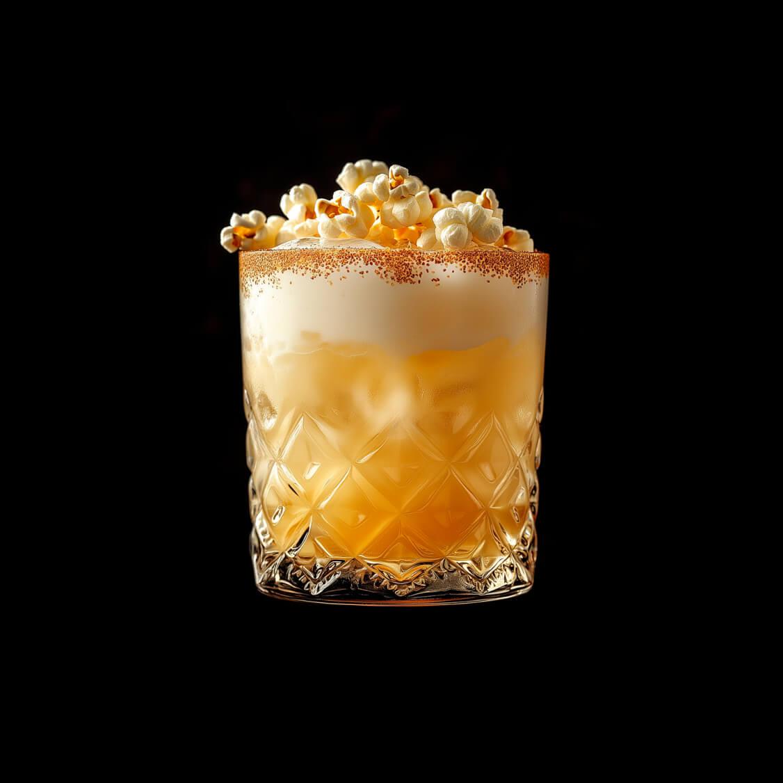 popcorn sour cocktail